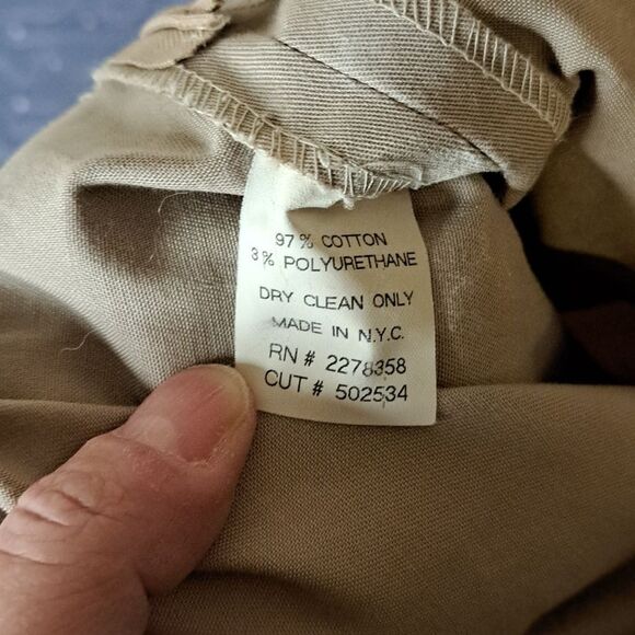 Randy Kemper tan cropped pants size 6 - Picture 5 of 7